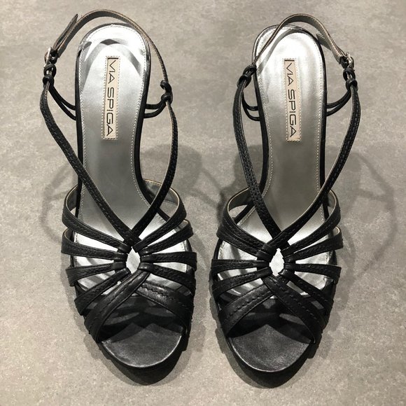 VIA SPIGA Women's Strappy Sandals Size 7.5 - Picture 1 of 6